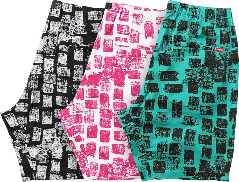 Block Print Belted Short